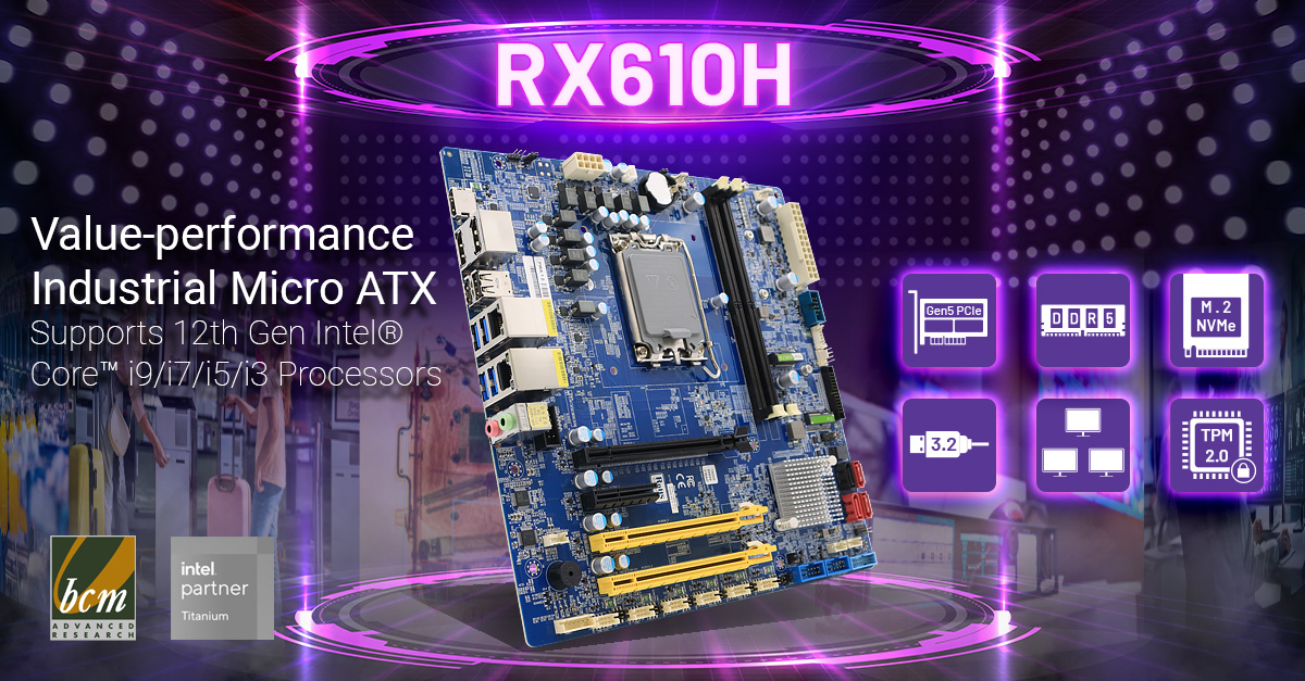 RX610H Value-Performance Optimized Micro ATX