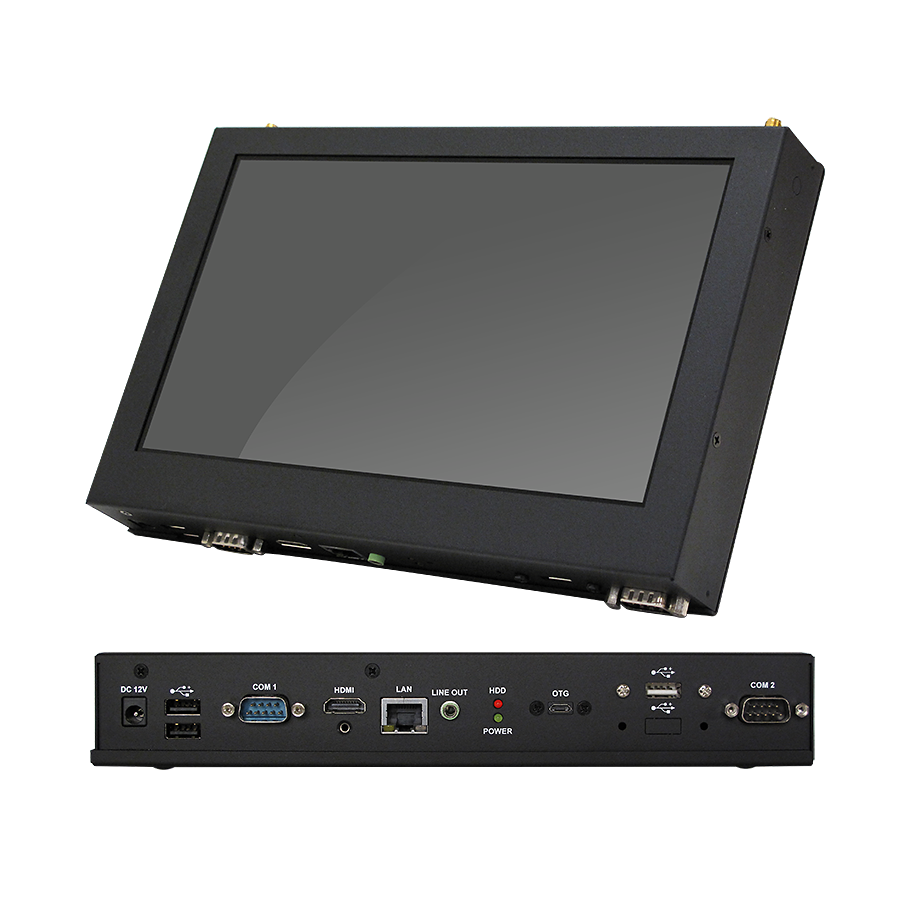 10 inch ARM RISC Panel PC with i.MX6 Cortex A9 Quad Core ARM Motherboard Onboard